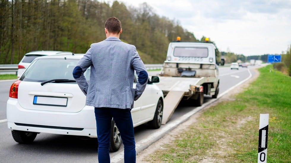 remorquage de voiture